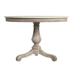 Table à manger ronde sur pied en marbre Danielle 44