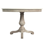 Table à manger ronde sur pied en marbre Danielle 44