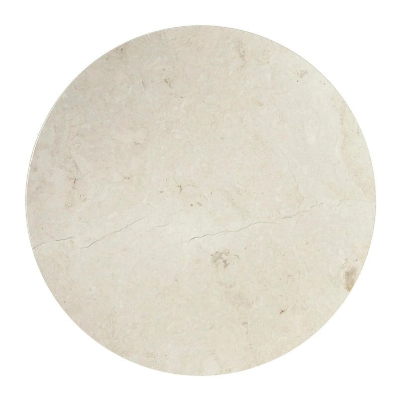 Table à manger ronde sur pied en marbre Danielle 44