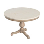 Table à manger ronde sur pied en marbre Danielle 44
