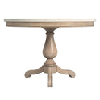Table à manger ronde sur pied en marbre Danielle 44