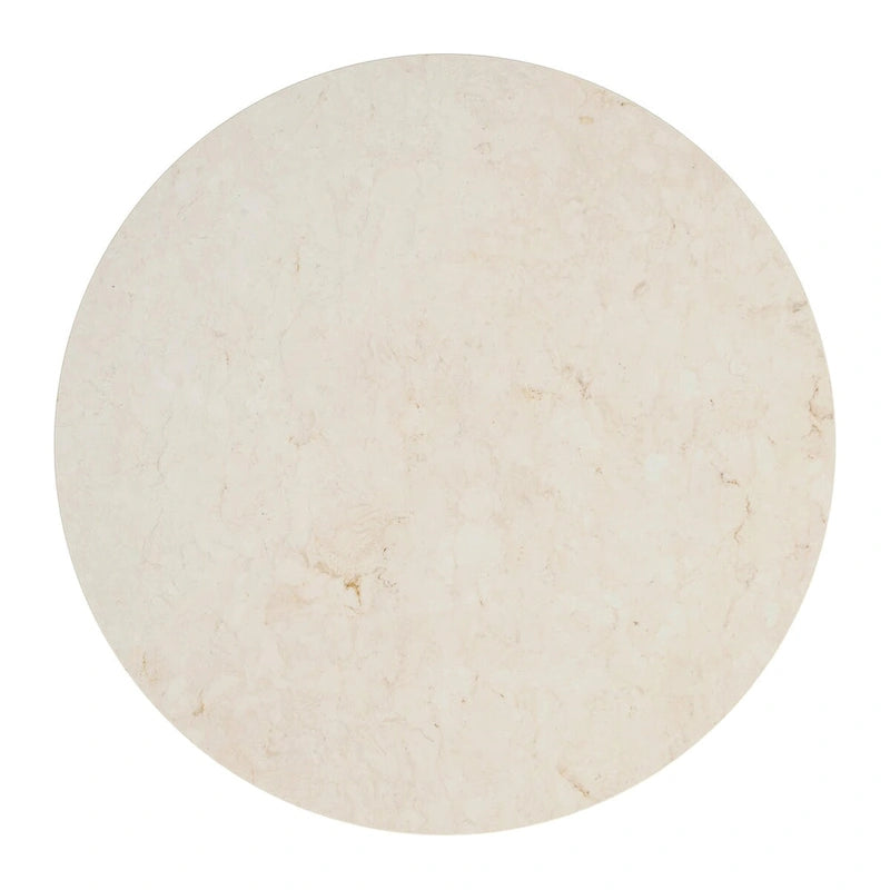 Table à manger ronde sur pied en marbre Danielle 44