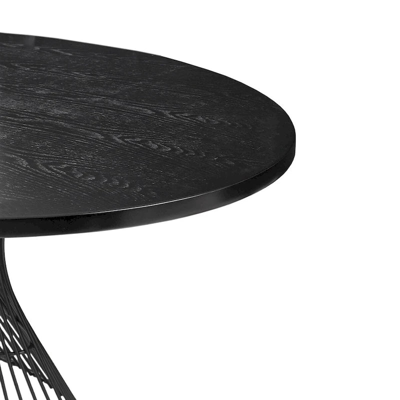 Table à manger ovale INK+IVY Mercer Bronze – Pièce maîtresse de salle à manger moderne industrielle