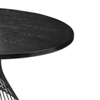Table à manger ovale INK+IVY Mercer Bronze – Pièce maîtresse de salle à manger moderne industrielle