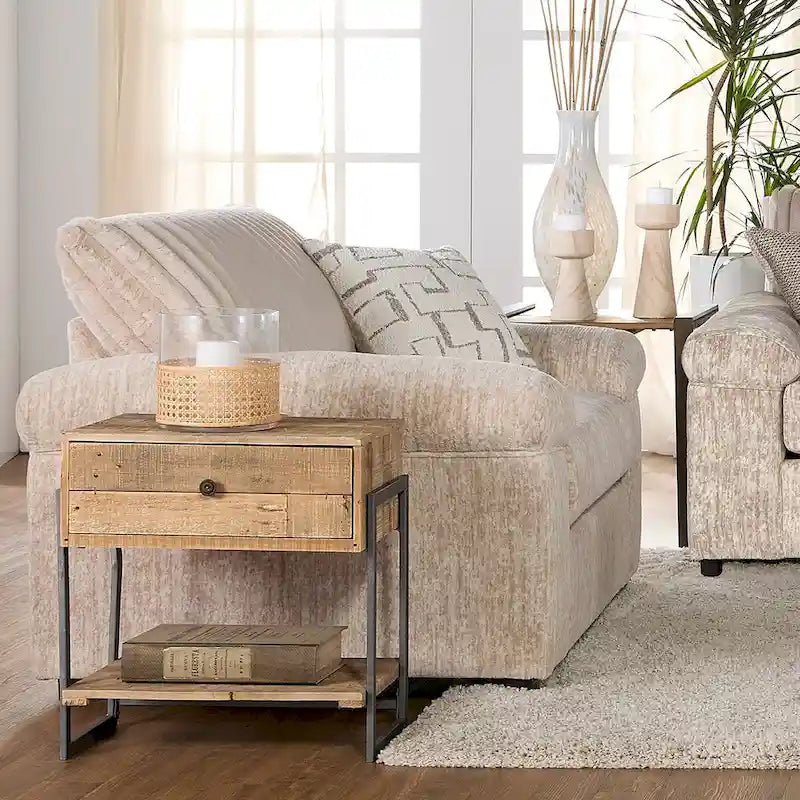 Ensemble de canapés 4 pièces en velours côtelé Nason de Roundhill Furniture