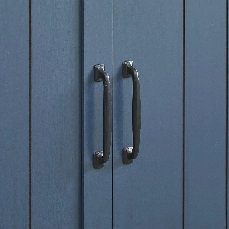 Meuble bar avec portes coulissantes façon porte de grange