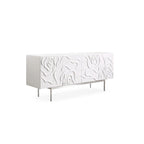 Buffet moderne Modrest Gwen blanc très brillant