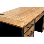 Bureau de direction Toulouse – Bureau noir pour usage domestique et professionnel