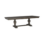 Ensemble de table à manger tréteaux Westfield Havana Brown – Style ferme rustique