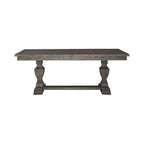 Ensemble de table à manger tréteaux Westfield Havana Brown – Style ferme rustique