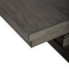 Ensemble de table à manger tréteaux Westfield Havana Brown – Style ferme rustique