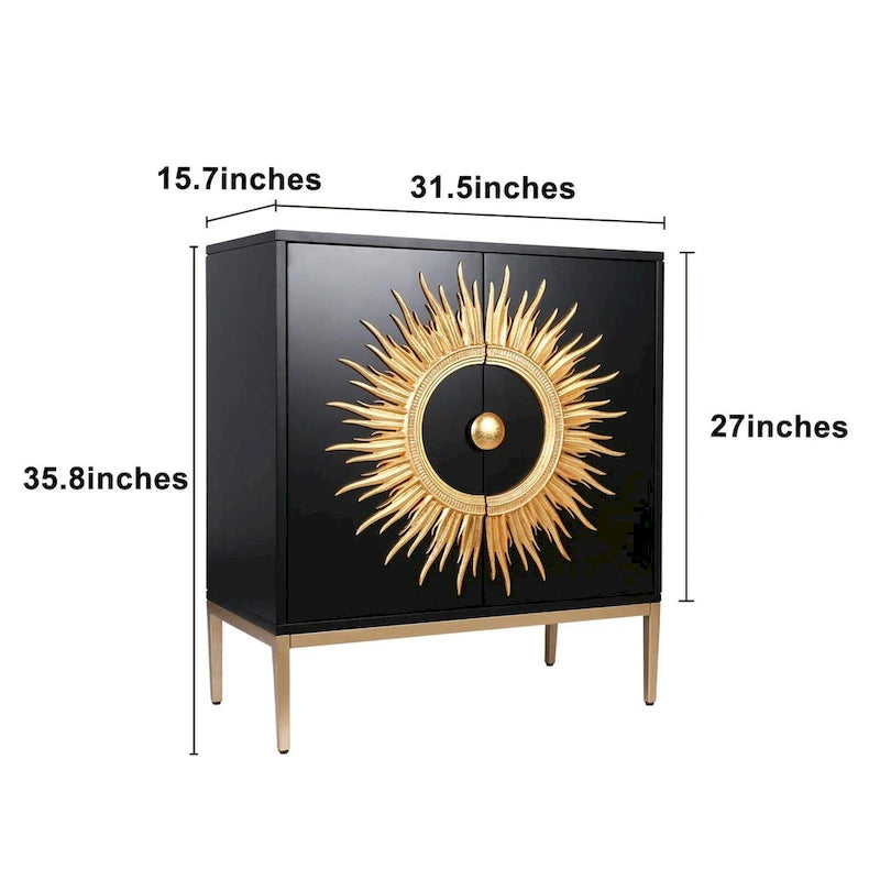 Buffet Cocon – Meuble d'appoint 2 portes pour Salle à manger et Salon