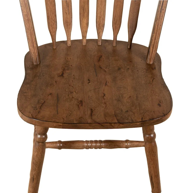 Ensemble de salle à manger 3 pièces avec plateau abattant et 2 chaises Carolina Crossing Antique Honey