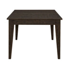 Table rectangulaire à pieds Midland Falls marron rustique