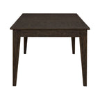 Table rectangulaire à pieds Midland Falls marron rustique