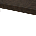 Table rectangulaire à pieds Midland Falls marron rustique