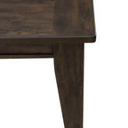Table rectangulaire à pieds Midland Falls marron rustique