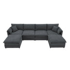 Canapé modulable 134*66 en chenille