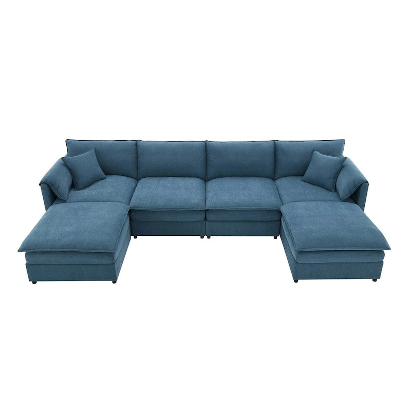 Canapé modulable 134*66 en chenille