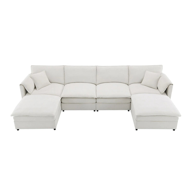 Canapé modulable 134*66 en chenille