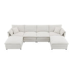 Canapé modulable 134*66 en chenille