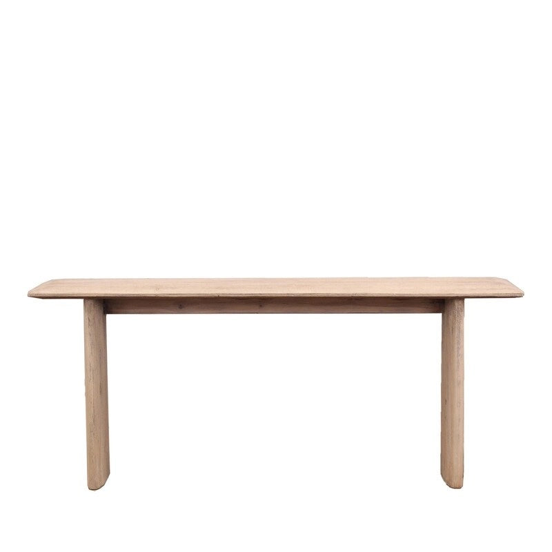 78Long Atrani Console Table Weathered Natural