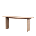 Table Console Atrani 78" – Finition Naturelle Vieillie, Entrée et Salon