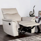 Fauteuil relax manuel en cuir Marty Modern