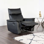 Fauteuil relax manuel en cuir Marty Modern