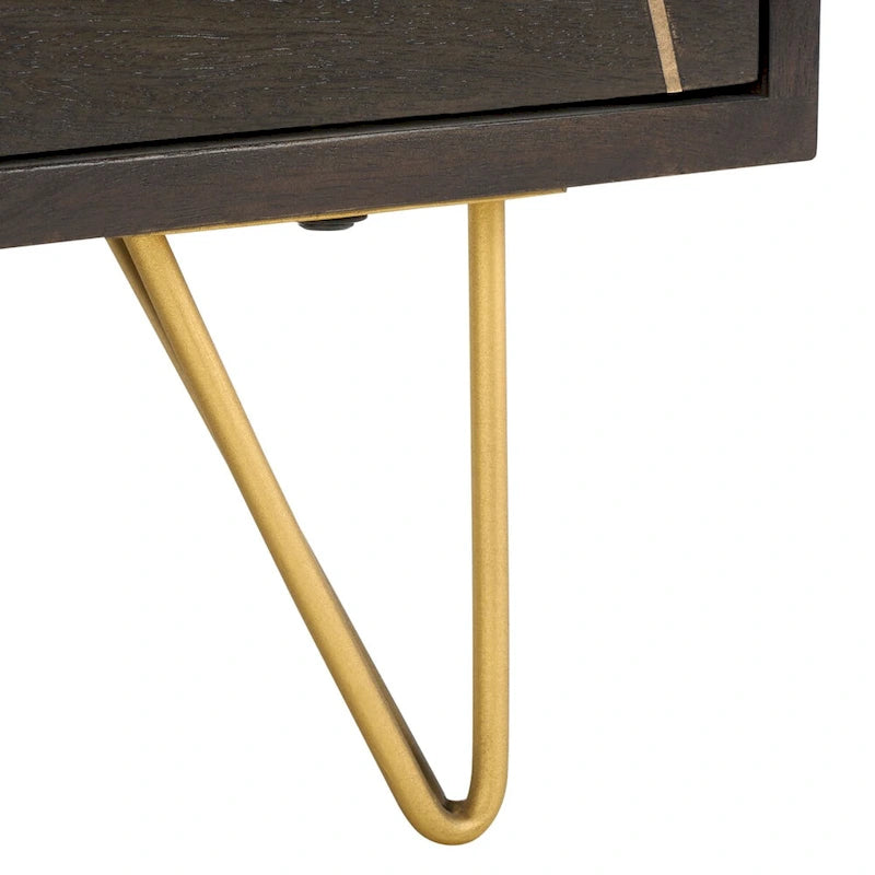 Commode en bois à 6 tiroirs – Rangement spacieux pour chambre à coucher avec finition élégante